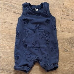 Ellen Degeneres Baby Romper Blue